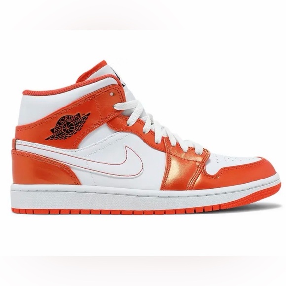 Air Jordan 1 Mid SE 'Electro Orange' Men’s Size 11.5 #DM3531-800